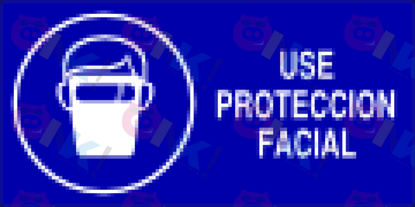 Señalética Use protección facial - Oink Publicidad